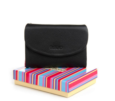 Гаманець Шкіряний Жіночий Rainbow DR. BOND WRS-239-1 black