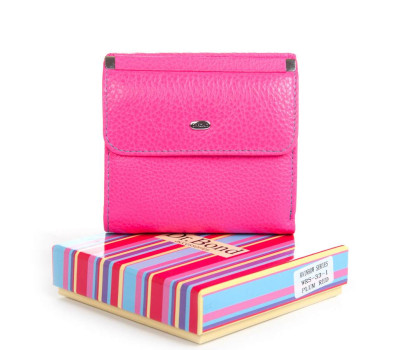 Гаманець Шкіряний Жіночий Rainbow DR. BOND WRS-33-1 plum-red
