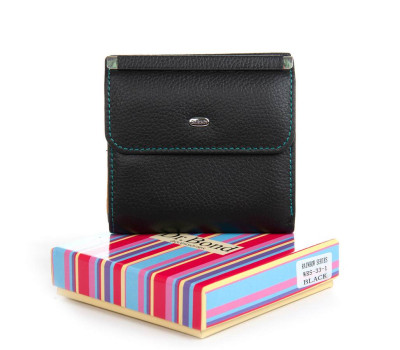 Гаманець Шкіряний Жіночий Rainbow DR. BOND WRS-33-1 black