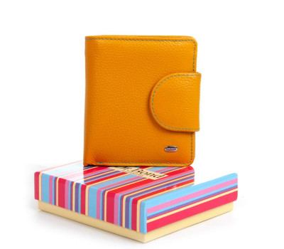 Гаманець Шкіряний Жіночий Rainbow DR. BOND WRS-415-1 yellow
