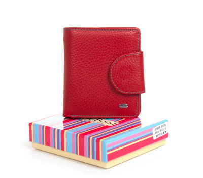Гаманець Шкіряний Жіночий Rainbow DR. BOND WRS-415-1 red