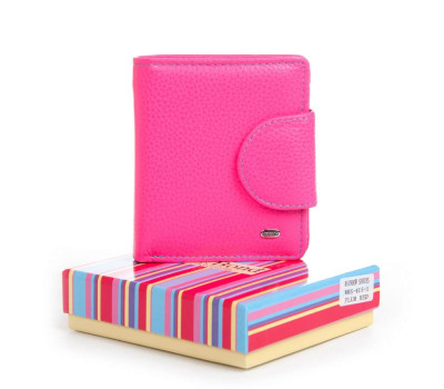 Гаманець Шкіряний Жіночий Rainbow DR. BOND WRS-415-1 plum-red