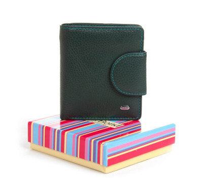 Гаманець Шкіряний Жіночий Rainbow DR. BOND WRS-415-1 green