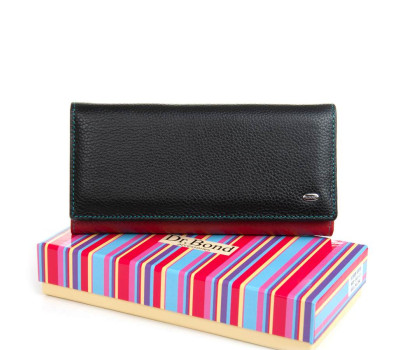 Гаманець Шкіряний Жіночий Rainbow DR. BOND WRS-501-2 black