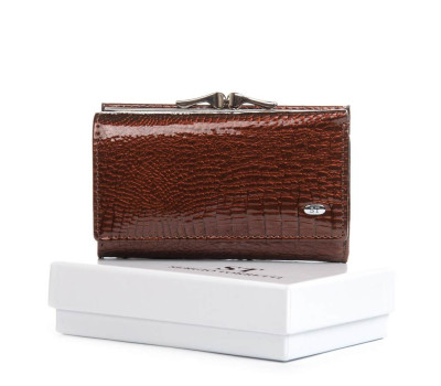 Гаманець Жіночий LR шкіра-лак SERGIO TORRETTI FEW214 brown