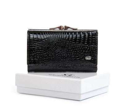 Гаманець Жіночий LR шкіра-лак SERGIO TORRETTI FEW214 black