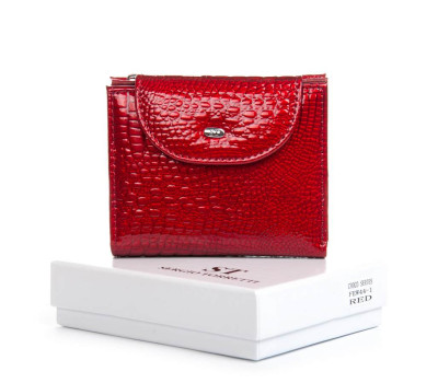 Гаманець Жіночий LR шкіра-лак SERGIO TORRETTI FEW44-1 red