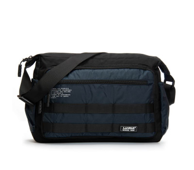 Сумка Чоловіча на плече нейлон Lanpad 98217 blue почтальон