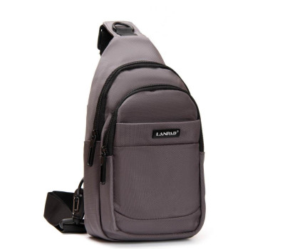 Сумка Чоловіча на плече нейлон Lanpad 63746 gray