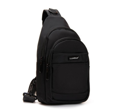 Сумка Чоловіча на плече нейлон Lanpad 63746 black