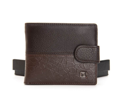 Гаманець шкіряний Чоловічий BE BRETTON 210L brown mix
