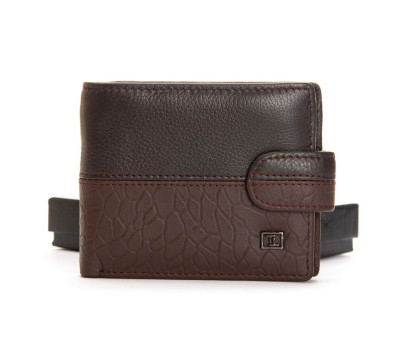 Гаманець шкіряний Чоловічий BE BRETTON 208-L0611 brown mix