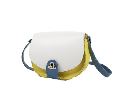 Сумка жіноча "Кенді" натуральна шкіра, жовта матова