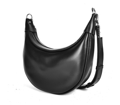 Сумка жіноча "Селена" натуральна шкіра , чорна матова