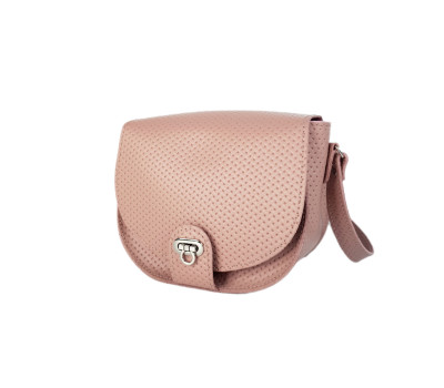 Сумка жіноча "Кенді"  натуральна шкіра, рожева матова