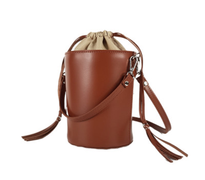 Сумка жіноча "Моніка" натуральна шкіра, колір гончарна глина матова