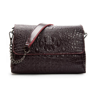 Сумка Женская Классическая кожа ALEX RAI J009-2 bordo