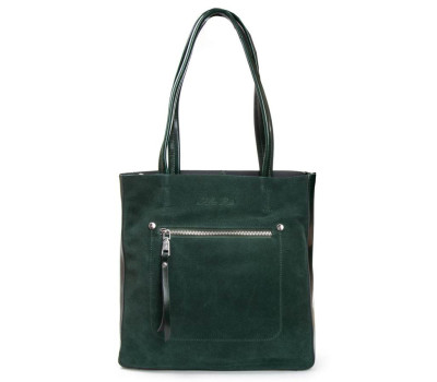 Сумка жіноча Класична замш ALEX RAI 8773-220 green