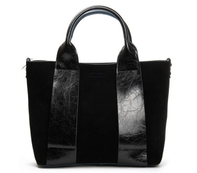 Сумка жіноча Класична замш ALEX RAI 00110 black