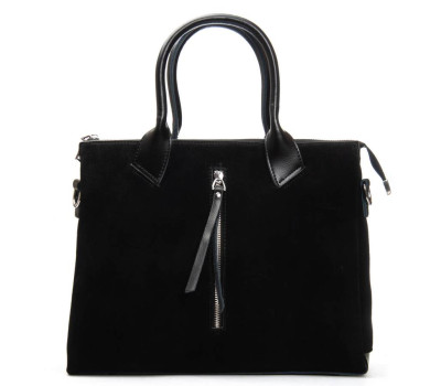 Сумка жіноча Класична замш ALEX RAI 1561 black