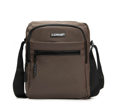 Сумка Чоловіча Планшет нейлон Lanpad 65370 brown бол