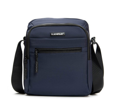 Сумка Чоловіча Планшет нейлон Lanpad 65370 blue бол