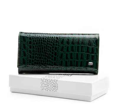 Гаманець PE Жіночий шкіра DR. BOND PEW501 green