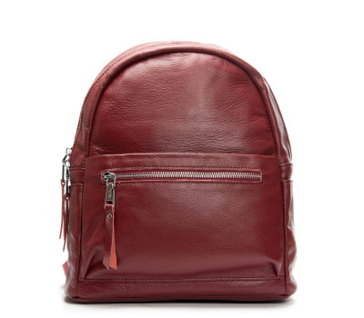 Сумка Шкіряна Жіноча Рюкзак ALEX RAI 8635-9 bordo