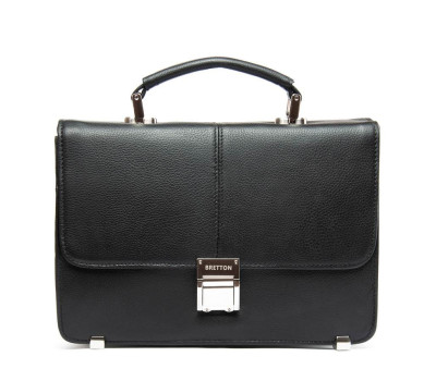Сумка Чоловіча Барсетка шкіра BRETTON 9505-8 black