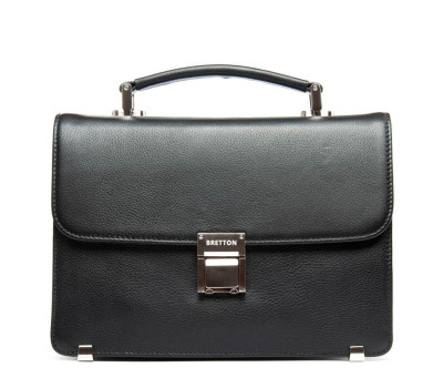 Сумка Чоловіча Барсетка шкіра BRETTON 4006-8 black