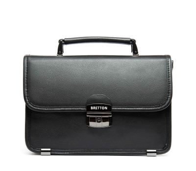 Сумка Чоловіча Барсетка шкіра BRETTON 3787-8 black