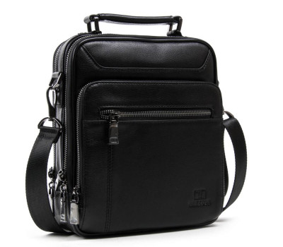 Сумка Шкіряна Чоловіча Планшет BRETTON 9366-3 black