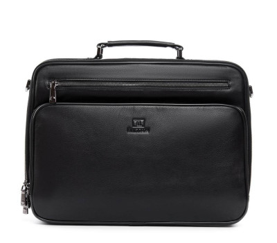 Сумка Чоловіча Портфель шкіра BRETTON 9221-1 black