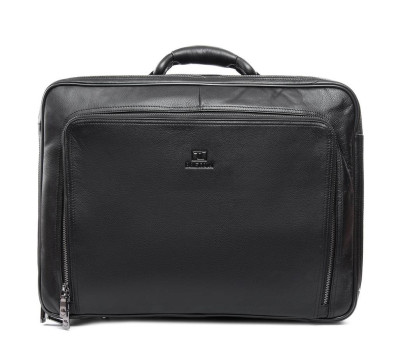 Сумка Чоловіча Дорожня шкіра BRETTON 9512-1 black