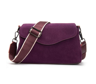 Сумка жіноча Класична замш ALEX RAI 99118 bordo