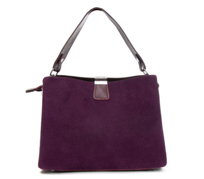 Сумка жіноча Класична замш ALEX RAI 99119 bordo