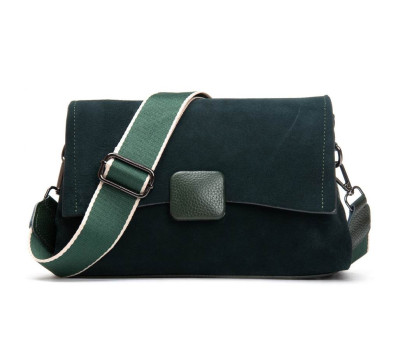 Сумка жіноча Класична замш ALEX RAI 99115-1 green