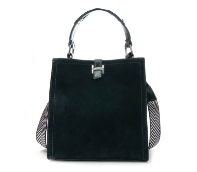 Сумка жіноча Класична замш ALEX RAI 9701-1 green