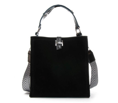 Сумка жіноча Класична замш ALEX RAI 9701-1 black