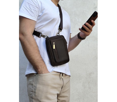 Чоловіча міні сумка через плече TARWA RC-1199-3md