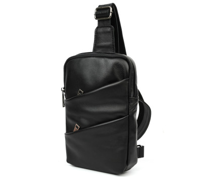 Шкіряний рюкзак слінг рюкзак на одну шлейку GA-0604-3md TARWA