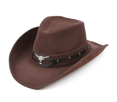 Класичний ковбойський капелюх Bexhill ht-st1-rb4 з еко (веган) шкіри нубук