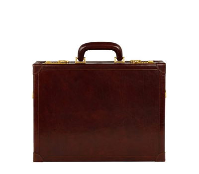 Шкіряний портфель-аташе - A Legacy - Коричневий колір - Time Resistance 5248401