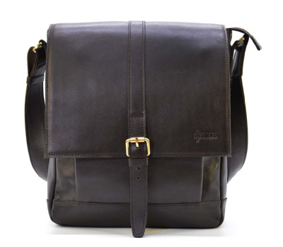 Чоловіча шкіряна сумка через плече GC-1811-4lx TARWA коричнева