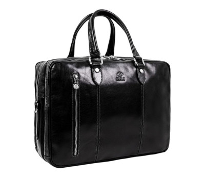 Шкіряний портфель-рюкзак трансформер - A Farewell to Arms - чорне Time Resistance 5232801