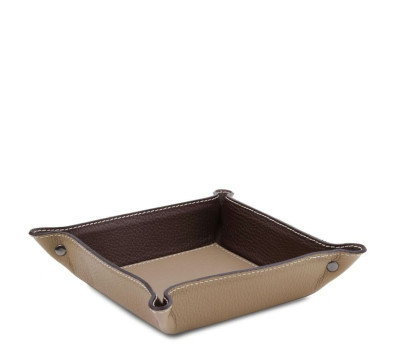 Шкіряний лоток для паперів та речей офісний  Tuscany TL142159