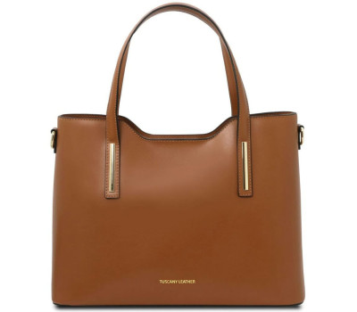 Сумка тоут через плече жіноча шкіряна OLIMPIA Tuscany TL141412