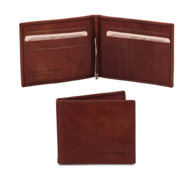 Картхолдер, Шкіряний зажим Tuscany ​TL142055
