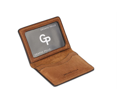 Обкладинка на Права, тих паспорт, посвідчення, теракот Grande Pelle 211123