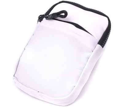 Стильна слінг сумка для подорожей із якісного текстилю Vintage 22867 Білий